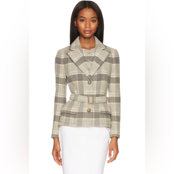 Ralph Lauren Collection Purple Label Wool Cashmere Blazer Jacket Belted Coat 6 - Picture 9 of 9